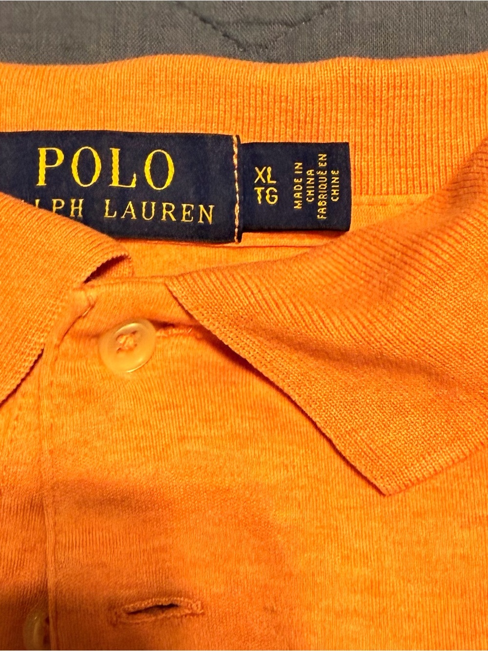 Polo by Ralph Lauren Orange Short-Sleeve Cotton Polo - Picture 3 of 3